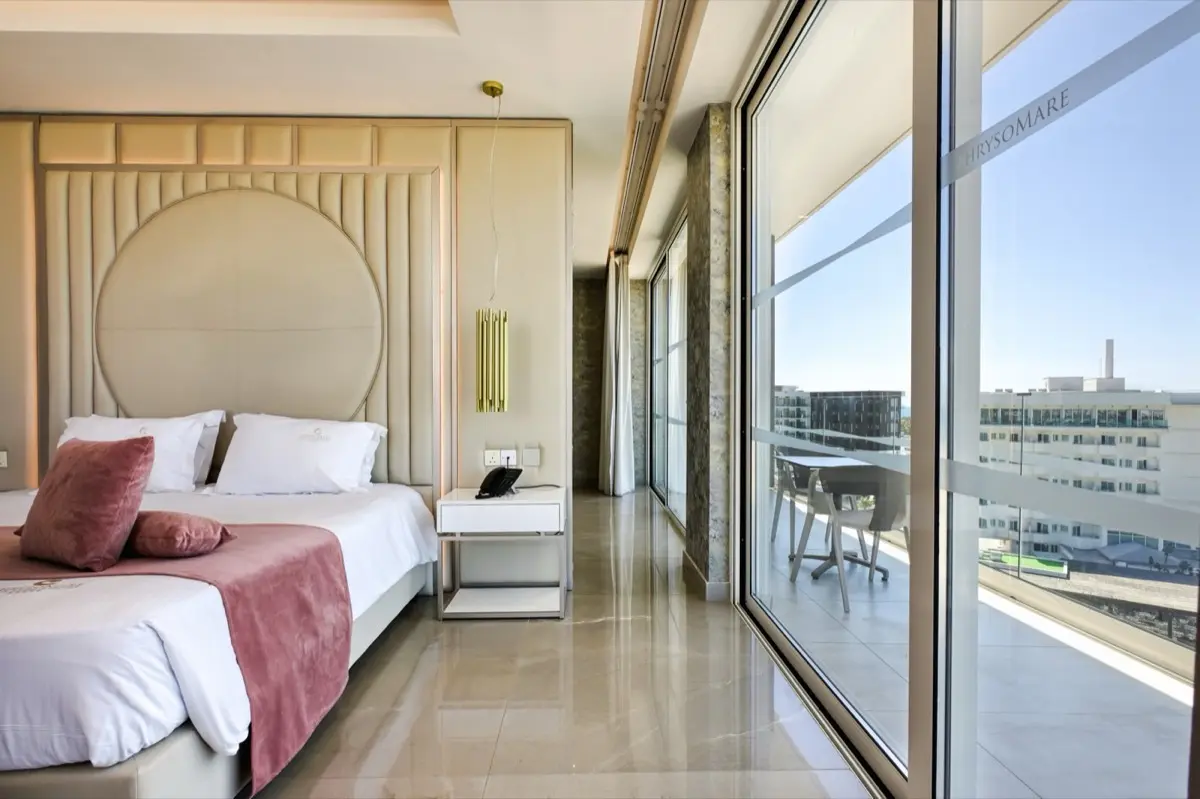 Front Sea View Superior Room — Chrysomare Beach Hotel, Ayia Napa, Cyprus